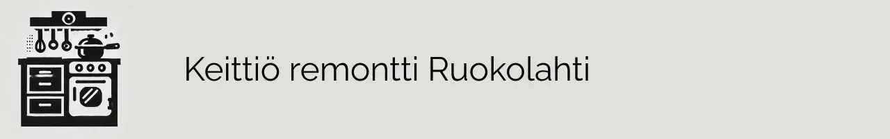 Keittiö remontti Ruokolahti